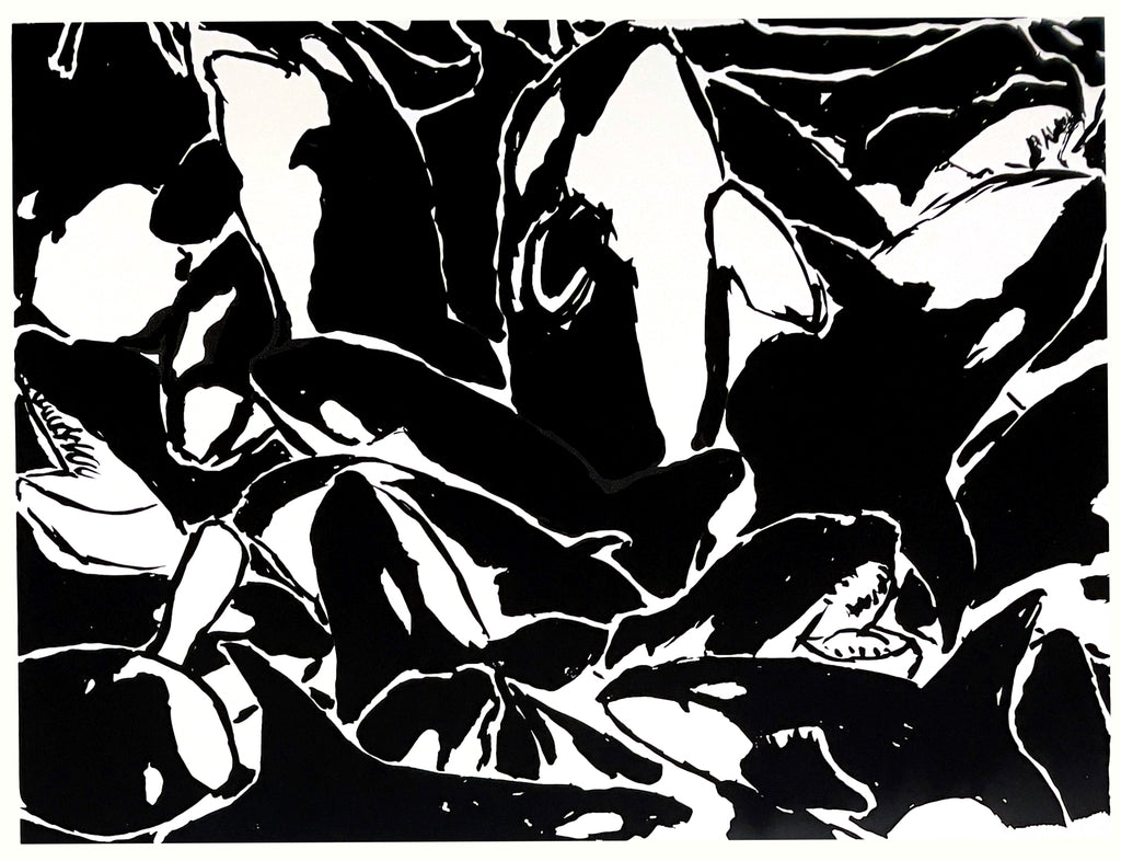 Blackfish (repeat pattern and motion) print, 2026