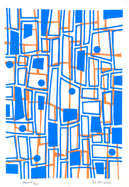 Bob Provost Two Color Print