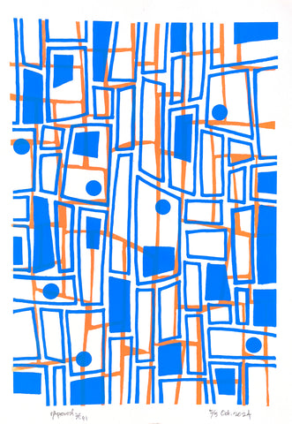 Bob Provost Two Color Print