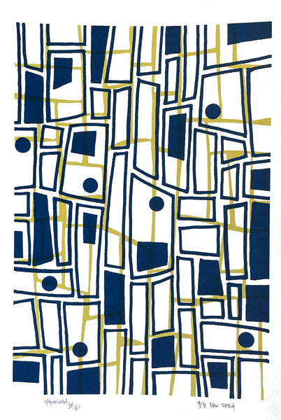 Bob Provost Two Color Print