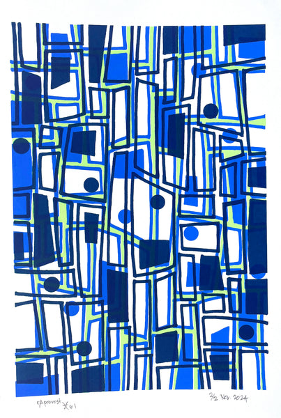 Bob Provost Two Color Print