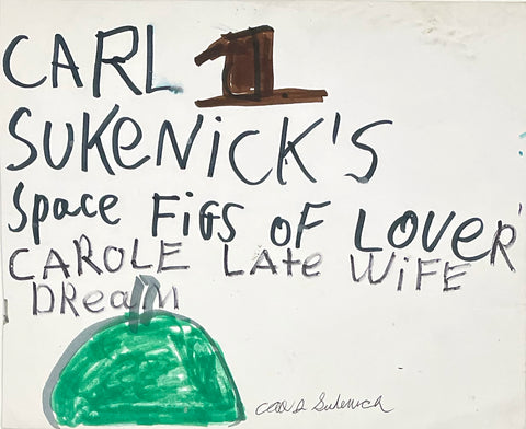 Space Figs of Lover Carole Late Wife Dream, 2022