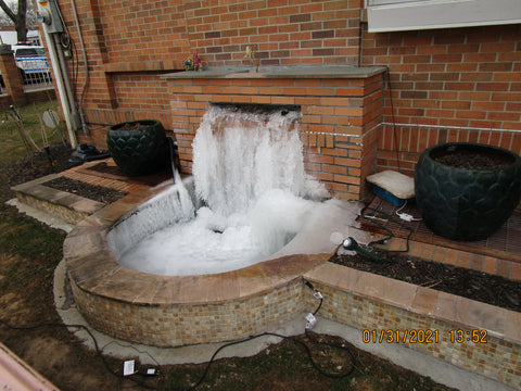 Winter Waterfall, 2021