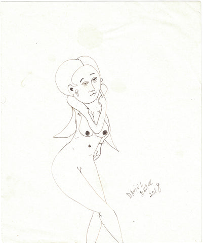 Untitled (Cheek Touch), 2018