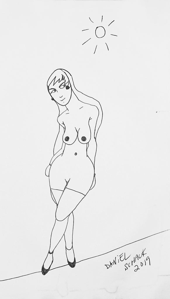 Untitled (razor bangs), 2019