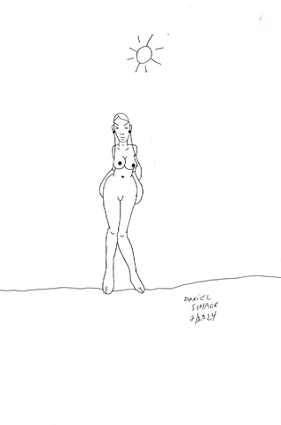 Untitled (X Eyes), 2/2024