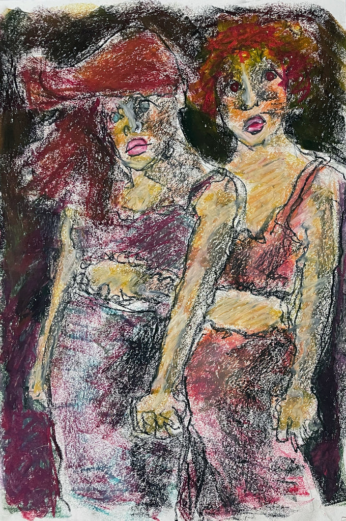Untitled (women red), 2017