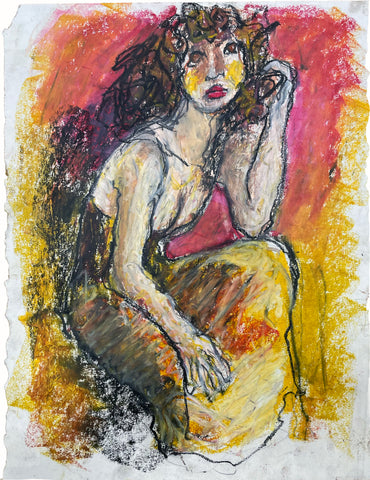 Untitled (Leaning Lady 2), 2020