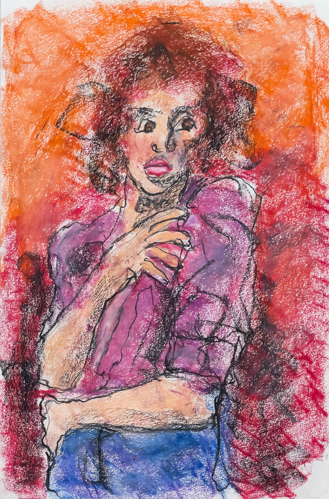 Untitled, (Pink Top, Red Hair), c.2019