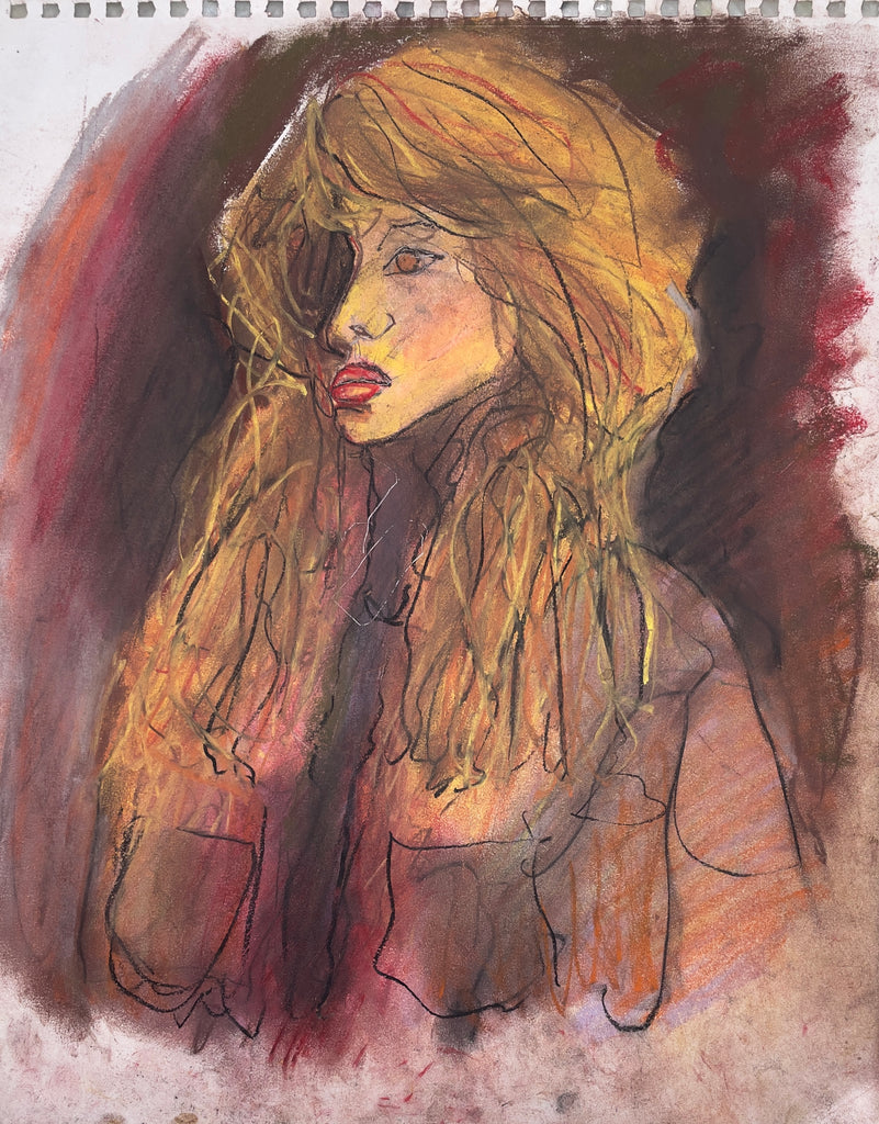 Untitled (Blonde Mane) 2015