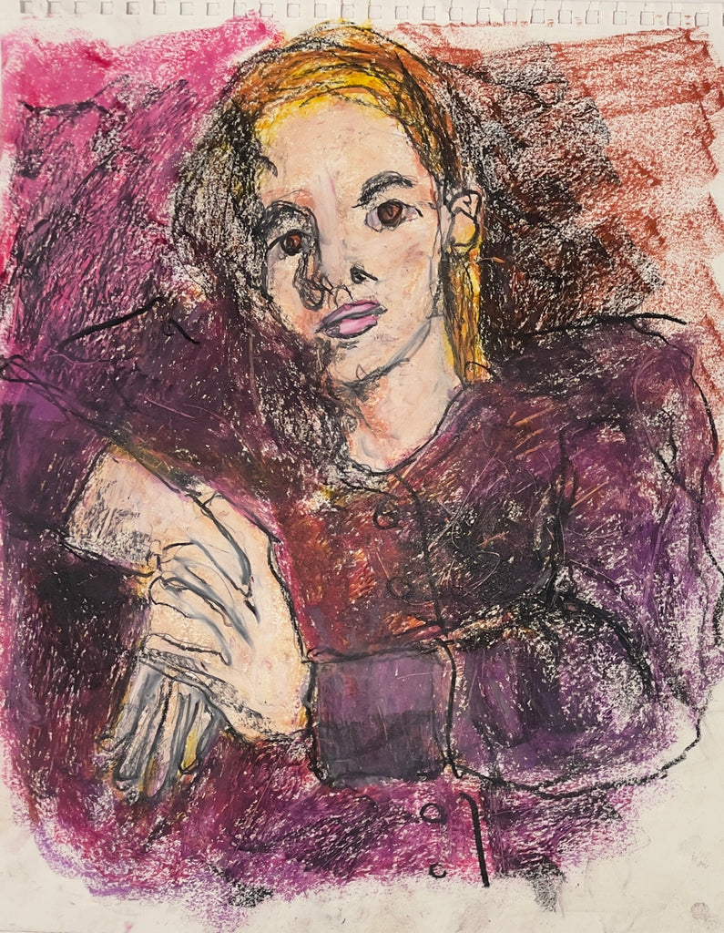 Untitled (Purple Blouse) 2018