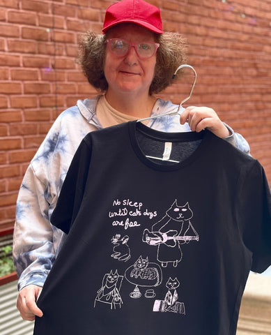 Susan Zelin “No Sleep Til” T-Shirt