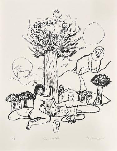 Adrienne Albert "The Inevitable" Screenprint