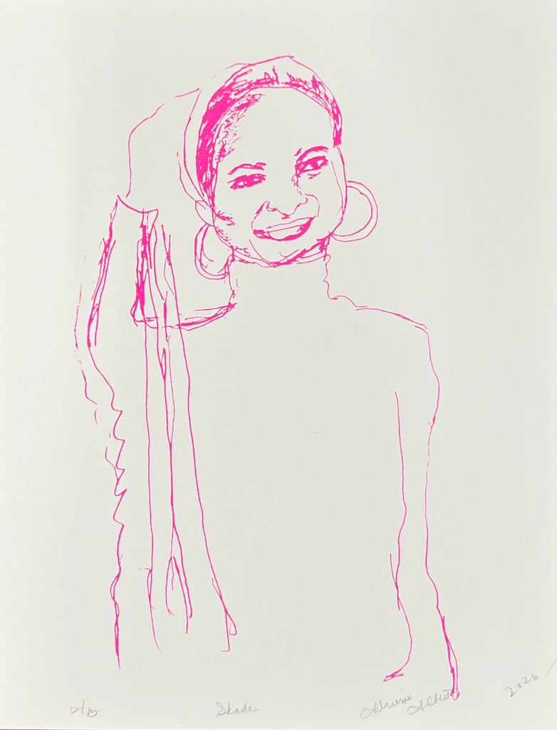 Adrienne Albert "Sade" Screenprint