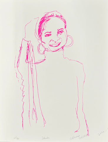 Adrienne Albert "Sade" Screenprint