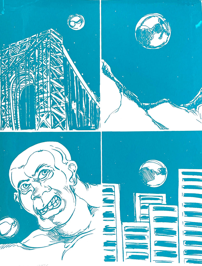 Pablo Martinez "Supermoon" Screenprint