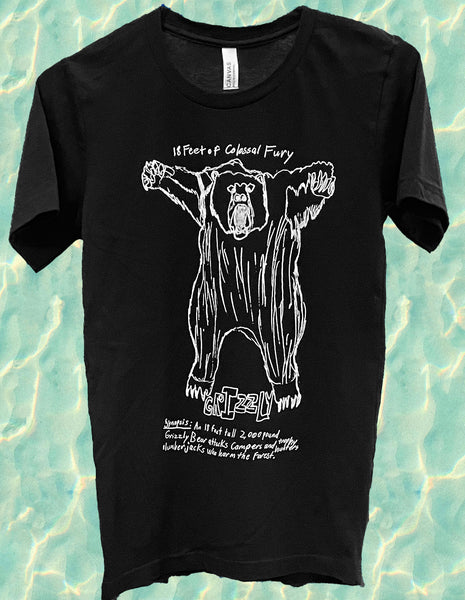 Shaka Williams Grizzly T-Shirt in Black