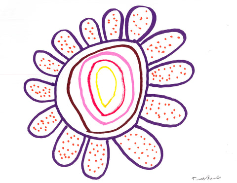 Untitled (purple petals), 2025