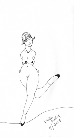 Untitled (Side Kick), 4/2019