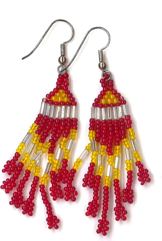 Beaded earrings