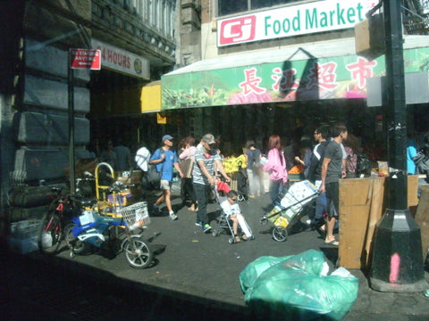 Reconnaissance from Q44 Going Home (Food Market)