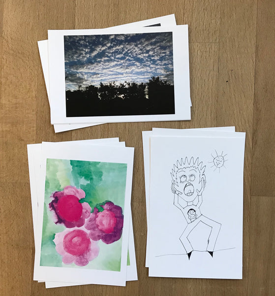 Postcard Set  of 3 Images - 9 cards